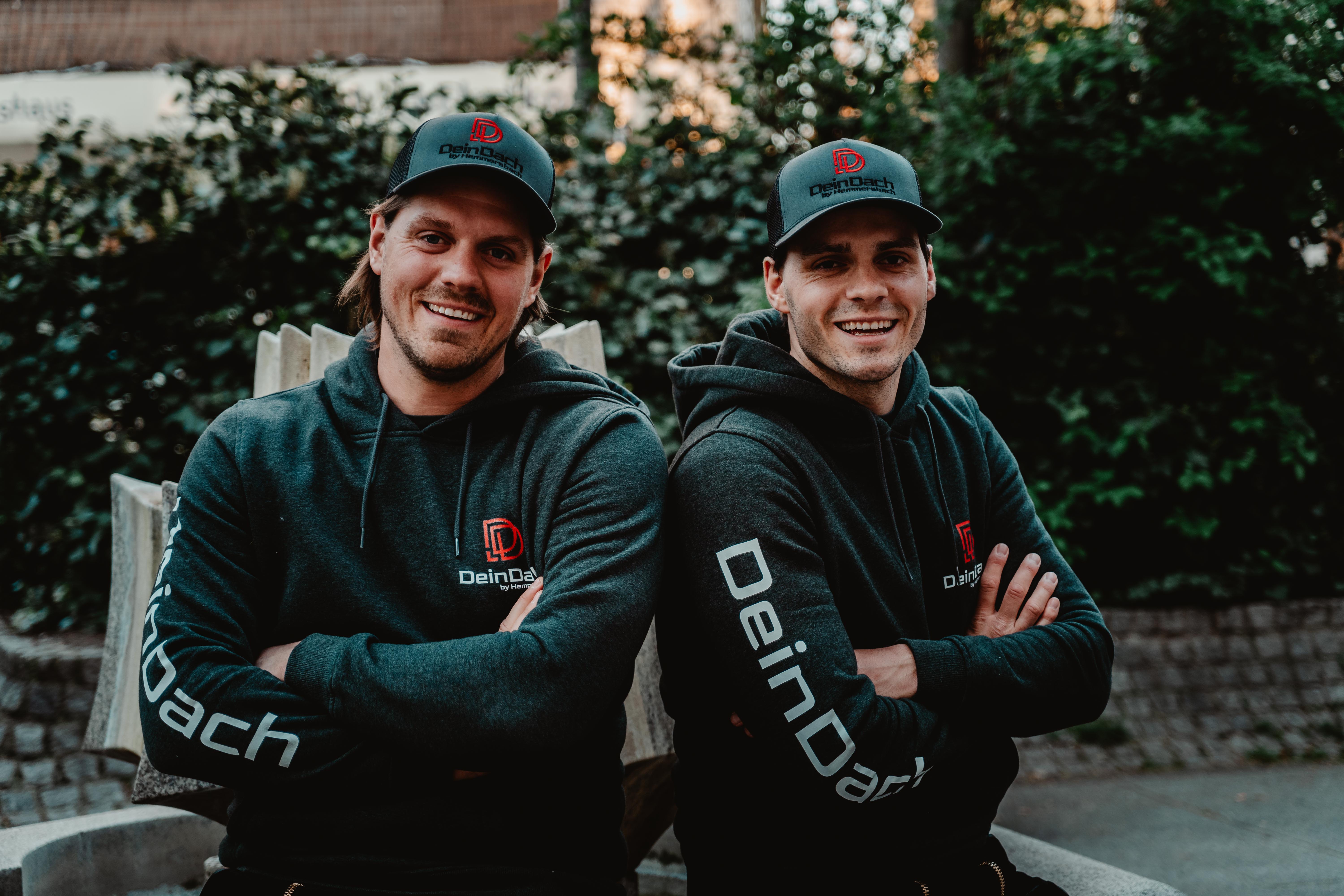 Lukas und Florian Hemmersbach, Geschäftsführer von DeinDach by Hemmersbach